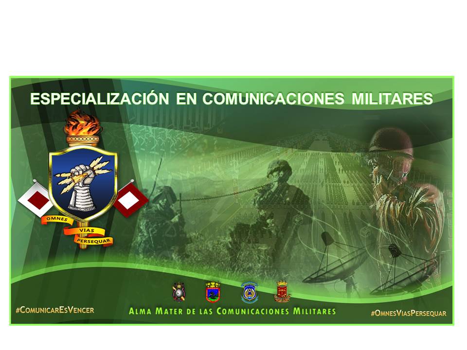 Especialización en Comunicaciones Militares